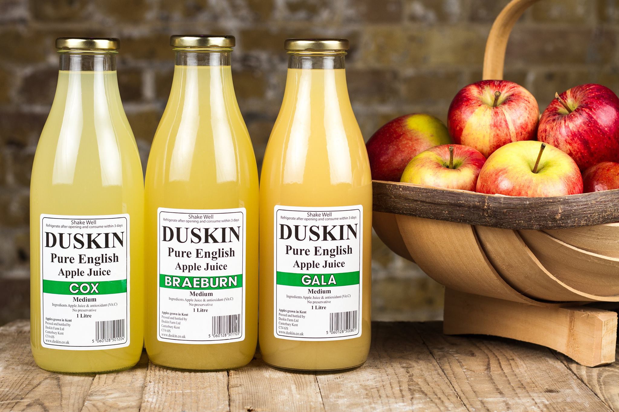 Duskin Apple Juice at the Elham Virtual Christmas Market
