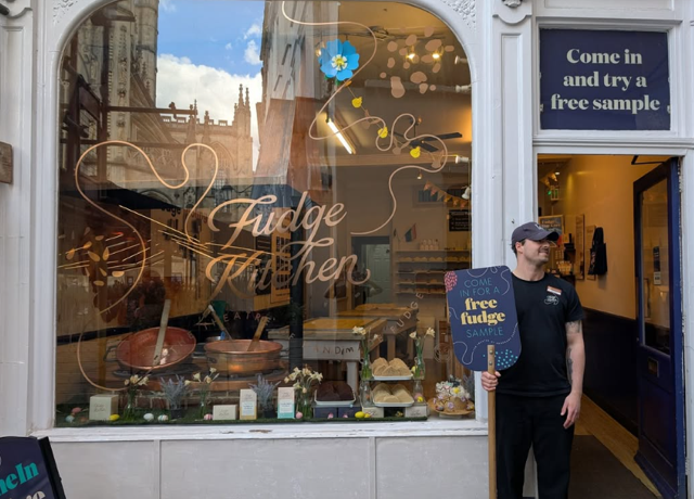 Fudge Kitchen at the Elham Virtual Christmas Market